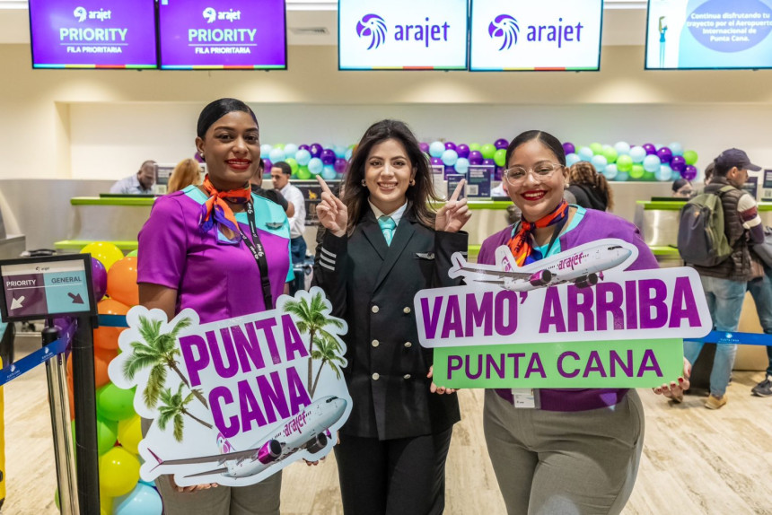 Arajet inicia operaciones en el Aeropuerto de Punta Cana